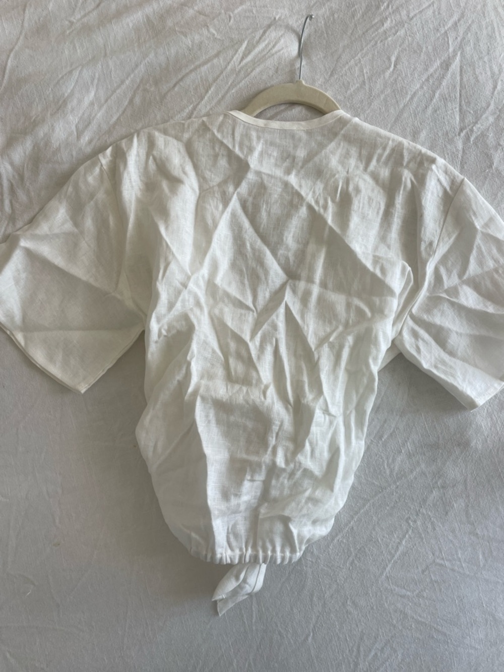 Monday Swimwear White Tie Top - Picture 3 of 4